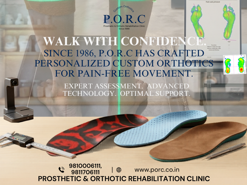 Foot scanning and custom insoles in Delhi NCR